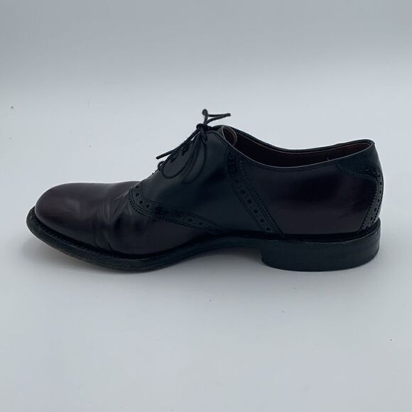 Allen Edmonds McAllister Wingtip Oxford Shoes | Two-Tone Brown & Black Men’s 10D main image 8